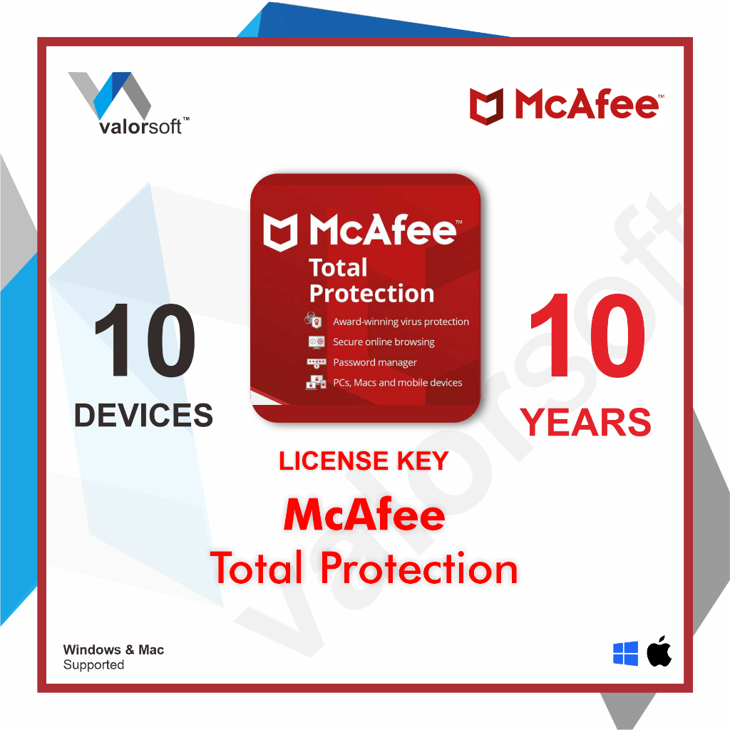 Jual MCAFEE TOTAL PROTECTION | ANTIVIRUS PC | ANTIVIRUS MAC | ORIGINAL ...