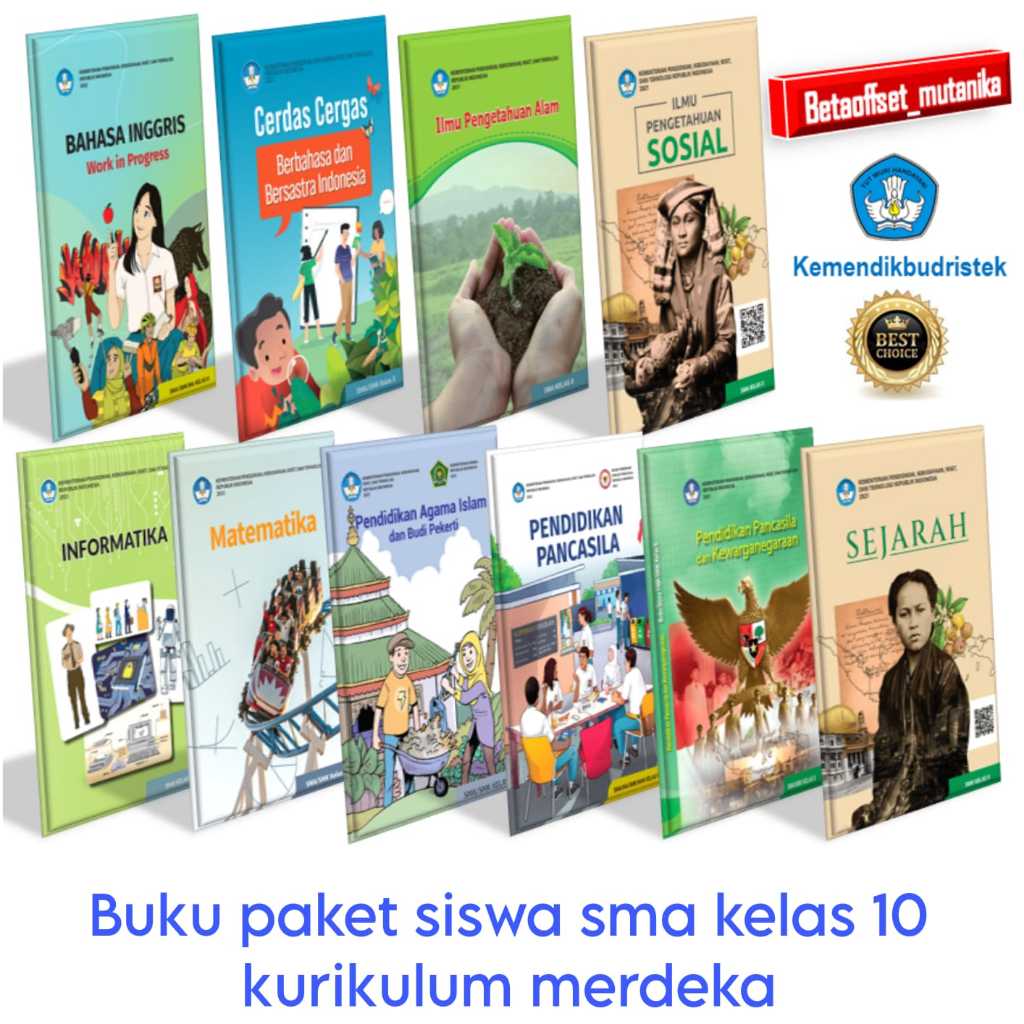 Jual Buku Siswa Paket Sma Kelas 10 Kurikulum Merdeka | Shopee Indonesia