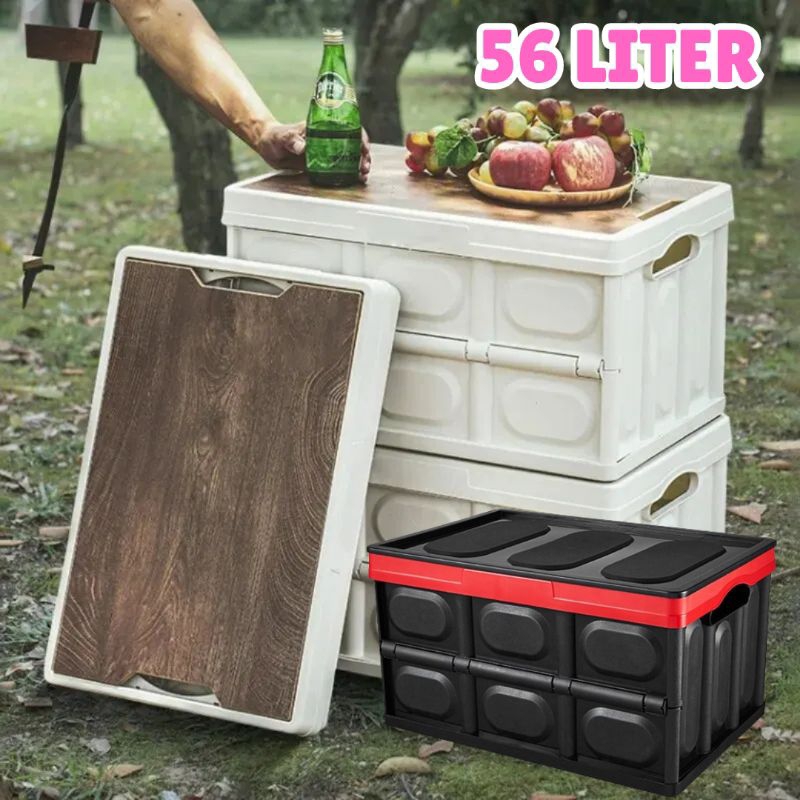 Jual KOTAK KONTAINER LIPAT ANTI AIR TAHAN BEBAN 60KG BAGASI MOTOR MOBIL ...