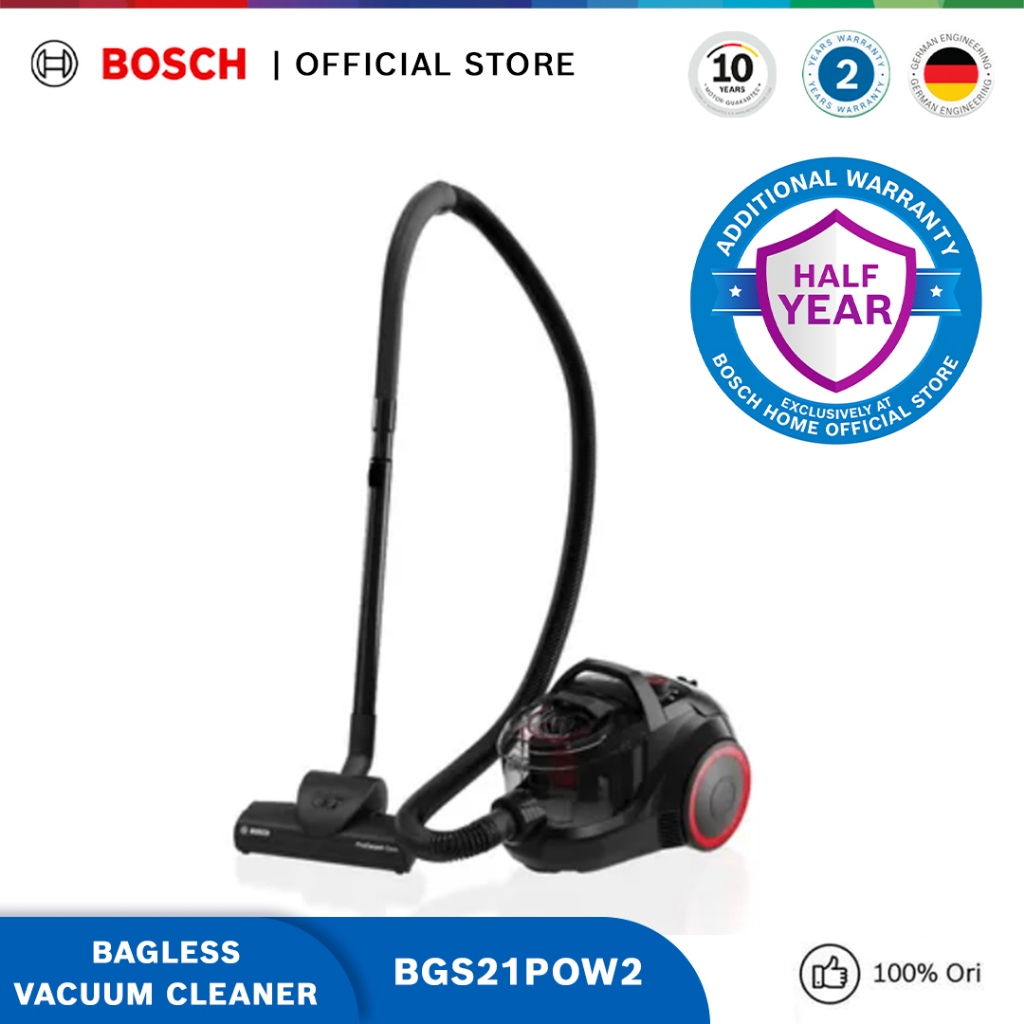 Jual Bosch BGS21POW2 Bagless Vacuum Cleaner ProPower Seri 4 Black ...