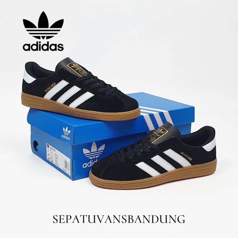 Adidas munchen black gum online