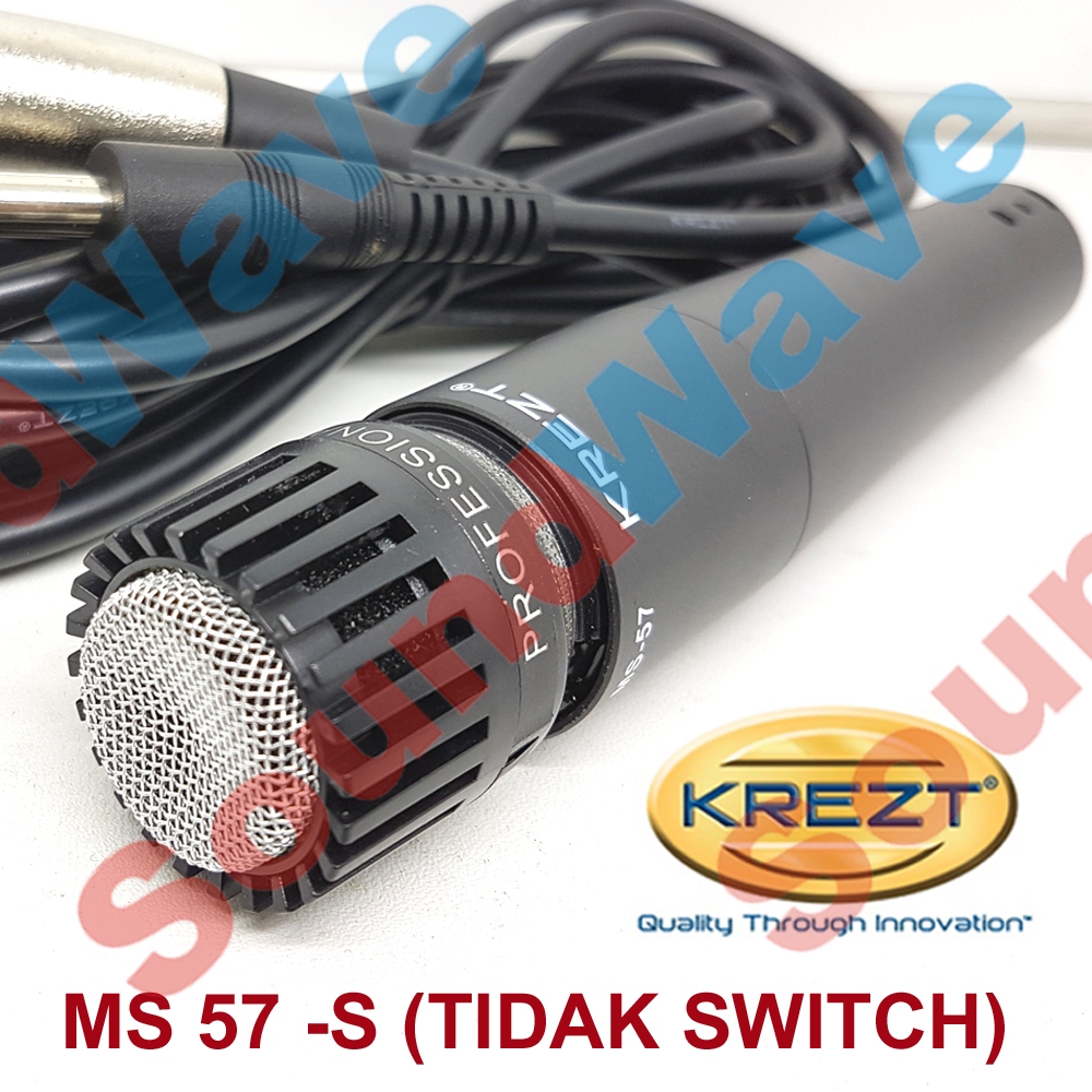 Jual ORIGINAL KREZT MS 57 MICROPHONE INSTRUMENT | MIKROFON TODONG ALAT ...