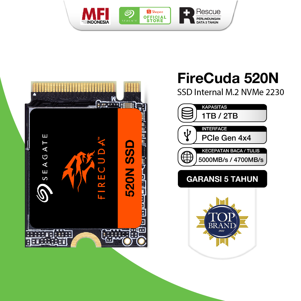内蔵型SSD Seagate FireCuda 520N M.2 2230 SSD Amazon | Seagate FireCuda 520N M.2 2230 内蔵 SSD【データ復旧