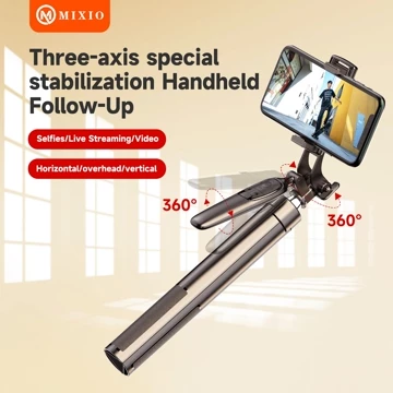 MIXIO A36 160CM Tongsis Bluetooth Selfie Stick Tripod With Remote
