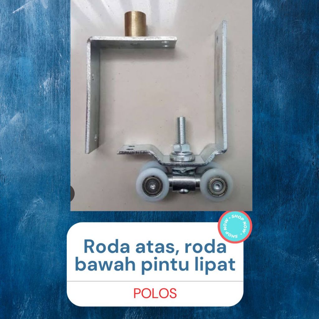 Jual Roda Pintu Lipat Aluminium Roda Gantung Pintu Aluminium Shopee