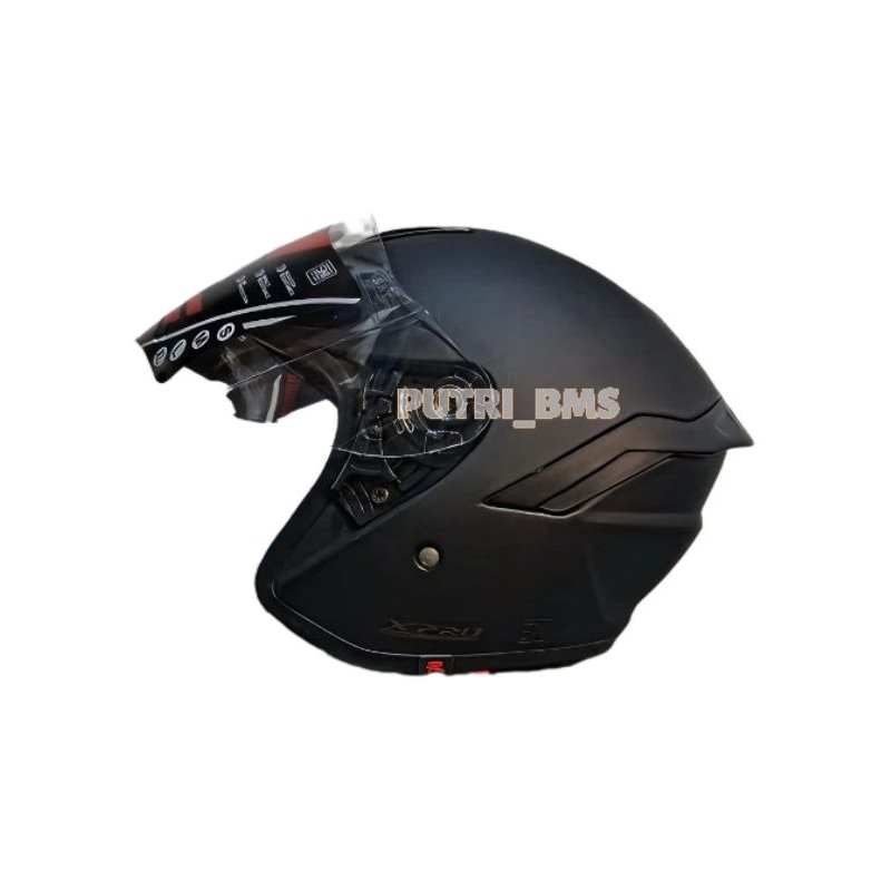 Jual Helm R-six X-pro Solid Grey Dof SNI | Shopee Indonesia