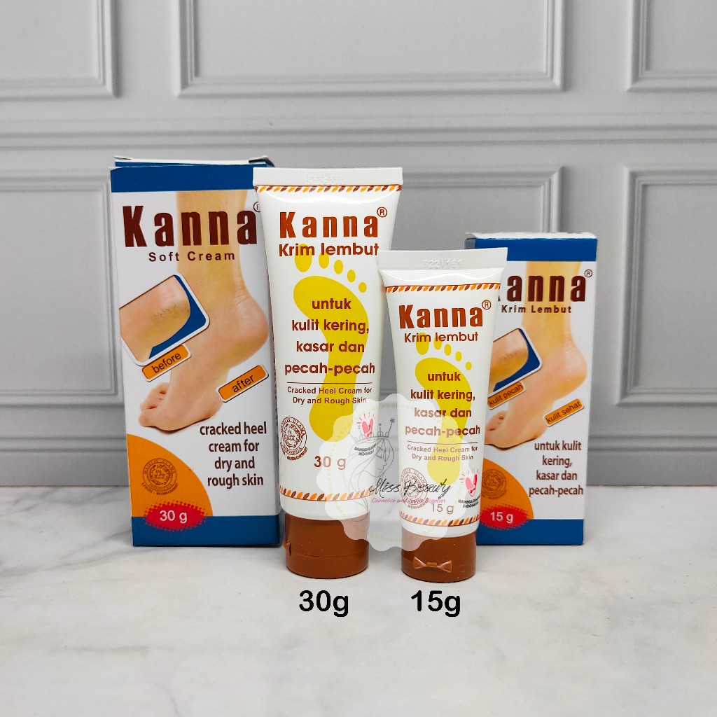 Jual Kanna Cream / Kanna Krim Kaki / Pelembab Kaki / Krim Kulit Kering ...