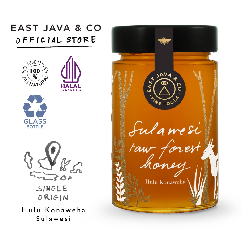 Jual East Java & Co Sulawesi Raw Forest Honey - 250g (Madu Sulawesi ...