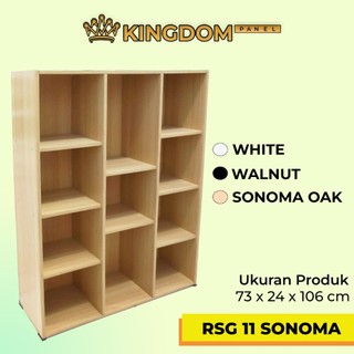 Jual [READY STOCK] KINGDOM PANEL RAK SERBAGUNA KAYU / RAK BUKU / RAK ...