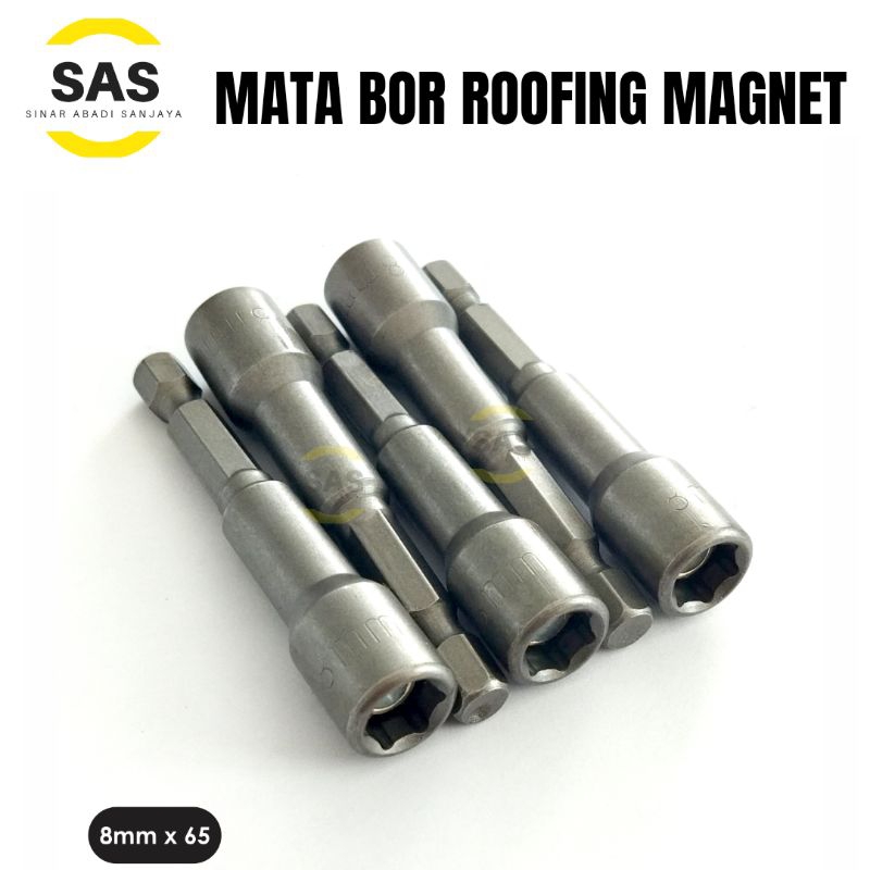 Jual [SAS] Mata Bor Roofing Magnet Hex Adaptor Bit / Mata Sok Roofing ...