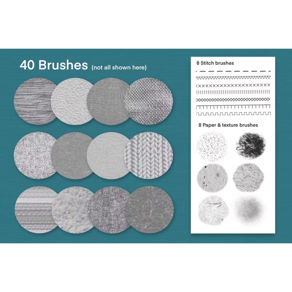 Jual Procreate Brush - Textile Studio Procreate Brushes | Shopee Indonesia