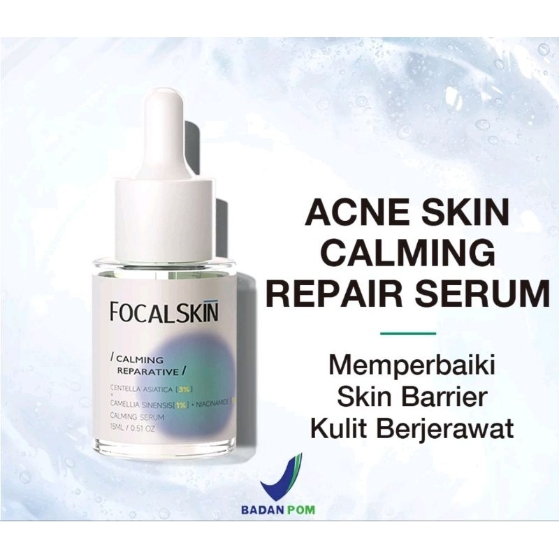 Jual FOCALSKIN ACNE SKIN REPAIR SERUM UNTUK KULIT JERAWAT BRUNTUSAN