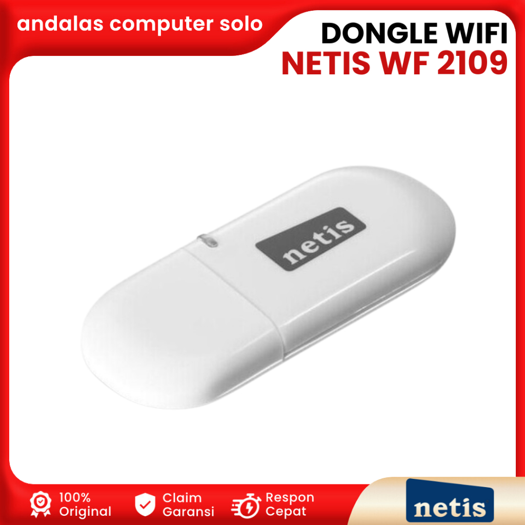 Jual Netis WF 2109 Wireless USB Adapter 300Mbps | Shopee Indonesia