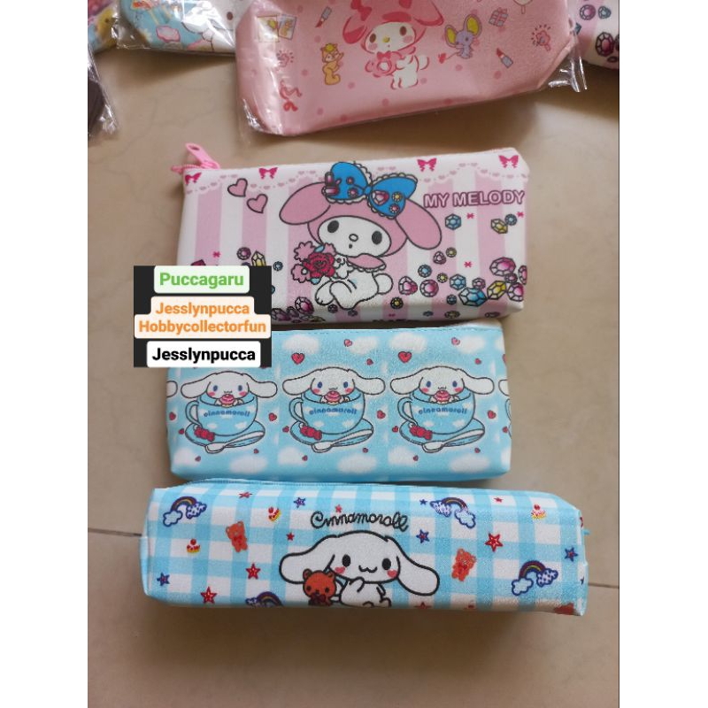 Jual TEMPAT PENSIL SANRIO KUROMI CINNAMOROLL POMPOMPURIN MELODY KURUMI ...