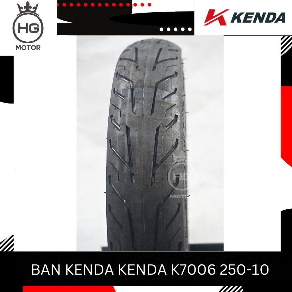 Jual Ban Motor Listrik - Vespa Matic - KENDA K7006 250 Ring 10 Tubeless ...
