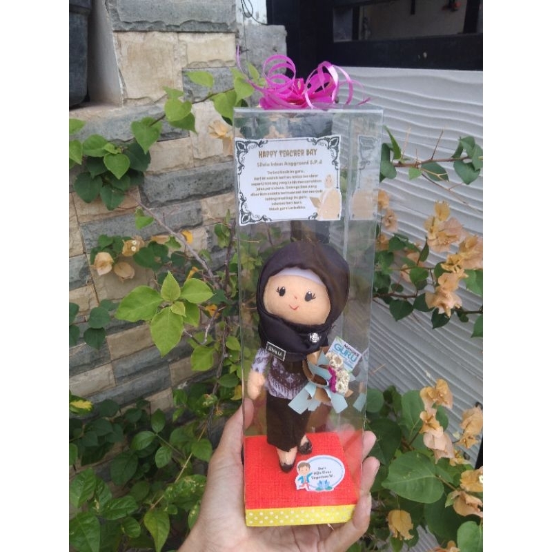 Jual boneka profesi kadoguru bonekaguru | Shopee Indonesia