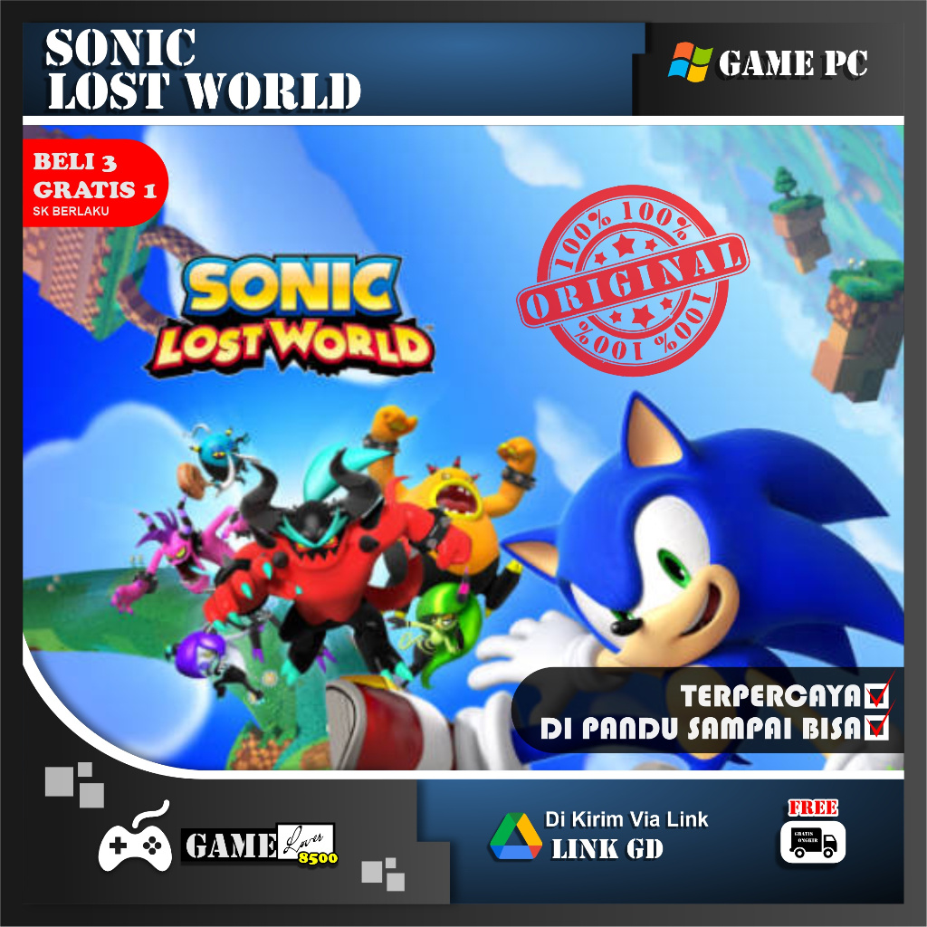 Jual Sonic Lost World (3,5GB) | Shopee Indonesia