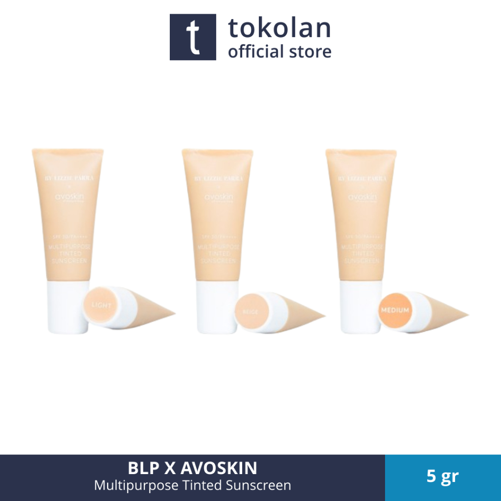Jual BLP X Avoskin Multipurpose Tinted Sunscreen SPF 50 PA++++ Travel ...