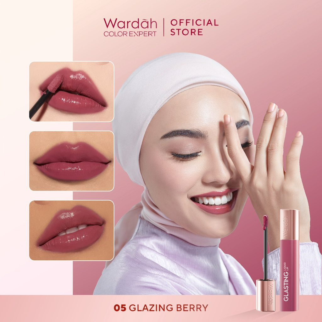 Jual Wardah Glasting Liquid Lip | Shopee Indonesia