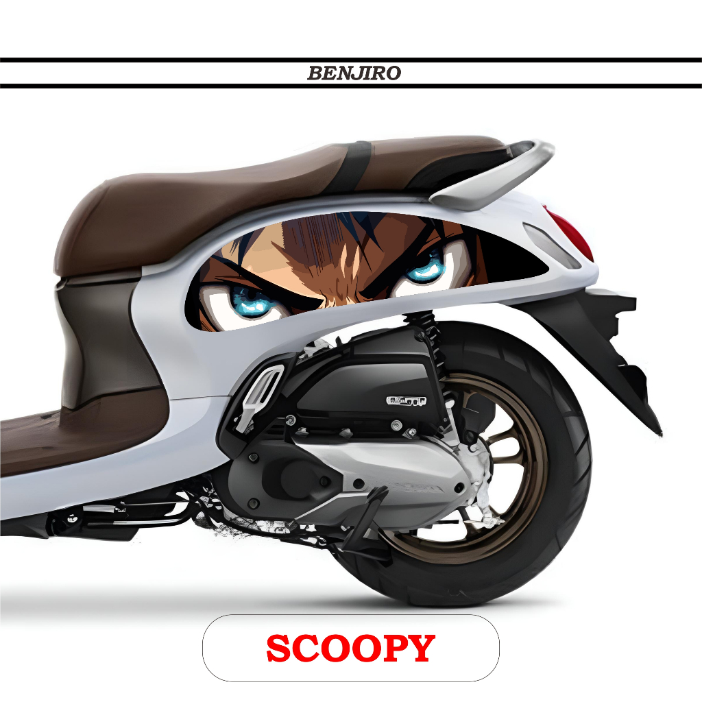 Jual Striping Honda Scoopy | Motif Eren | Striping Premium Scoopy