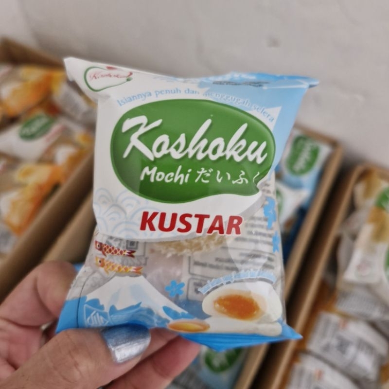 Jual Koshoku / Kue Mochi Taburan Kelapa Halal / Kue Mochi Varian Rasa ...
