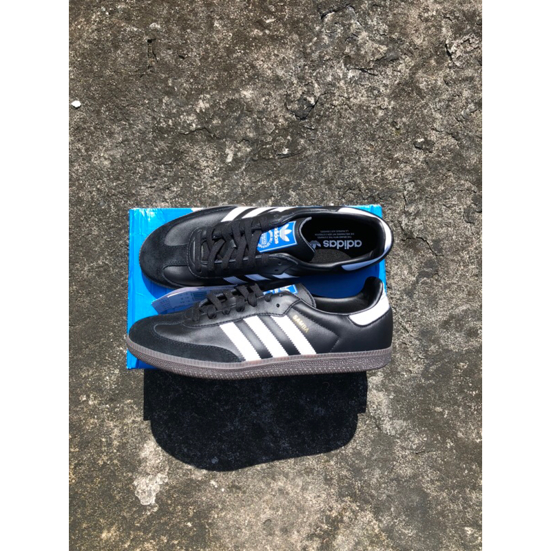 Jual Adidas Samba Og Black size 44 (28 cm) | Shopee Indonesia