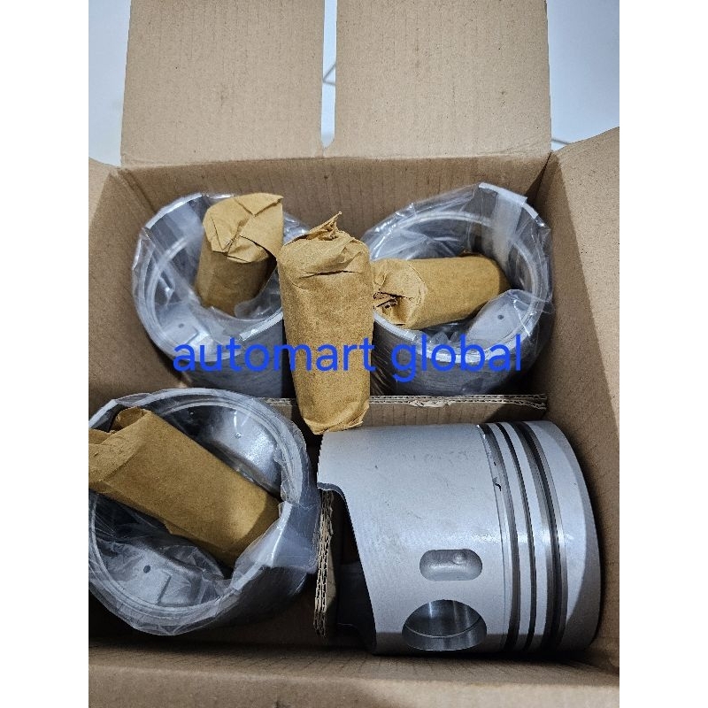 Jual Piston Assy Mitsubishi 4d32 4pc izumi | Shopee Indonesia