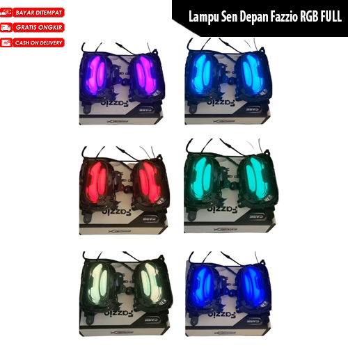 Jual Lampu Sen Depan Yamaha Fazzio Rgb Bisa Di Atur Warna Lampu In Pnp Tinggal Pake Shopee