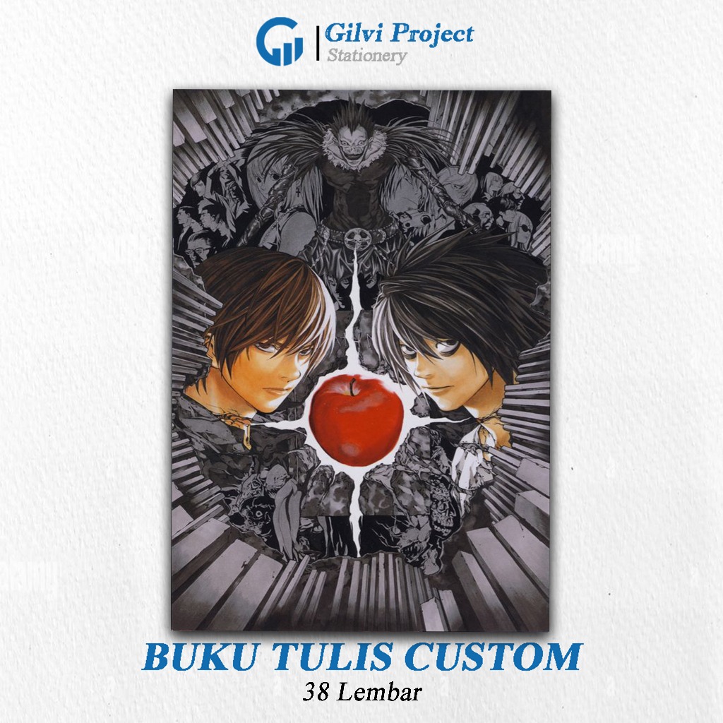 Jual Buku Tulis Death Note Buku Tulis Sekolah Buku Tulis Catatan