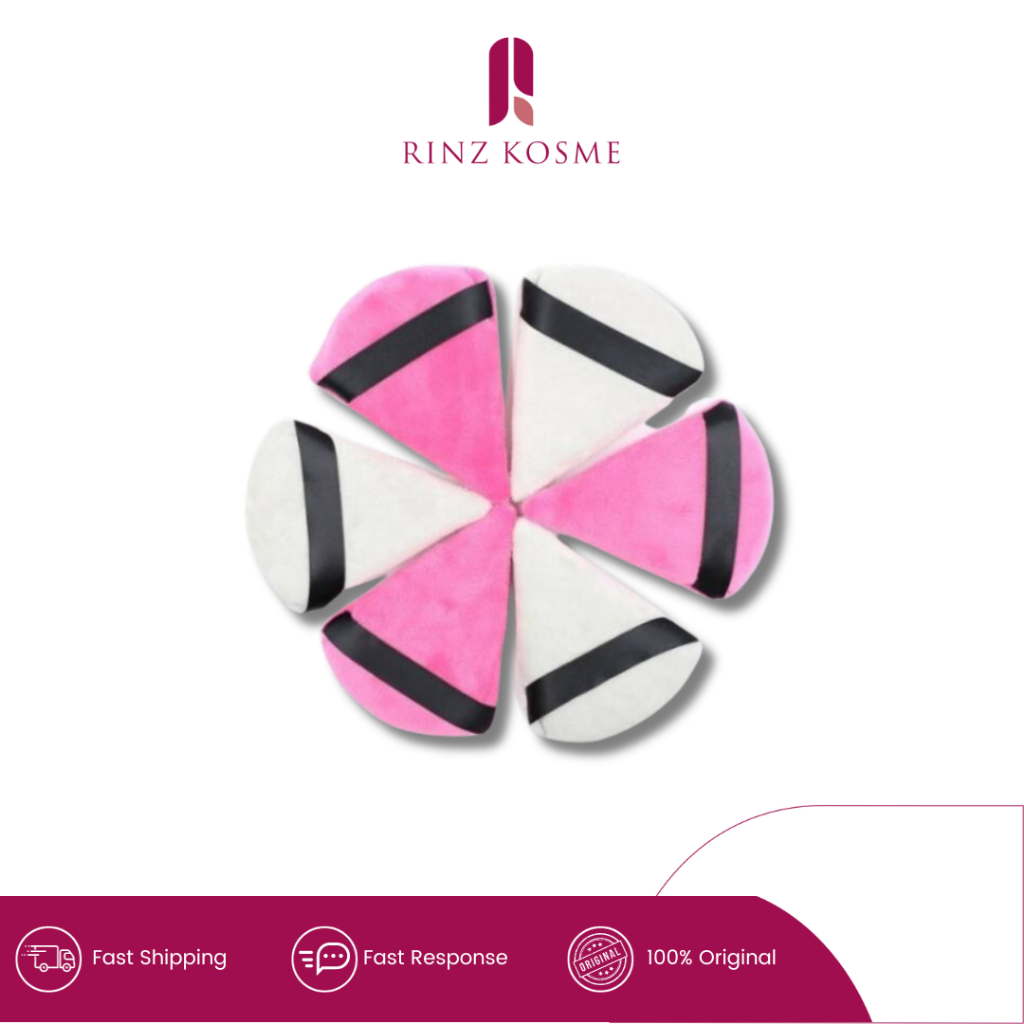 Jual Mini Triangle Powder Puff Mini Pizza Puff | Shopee Indonesia