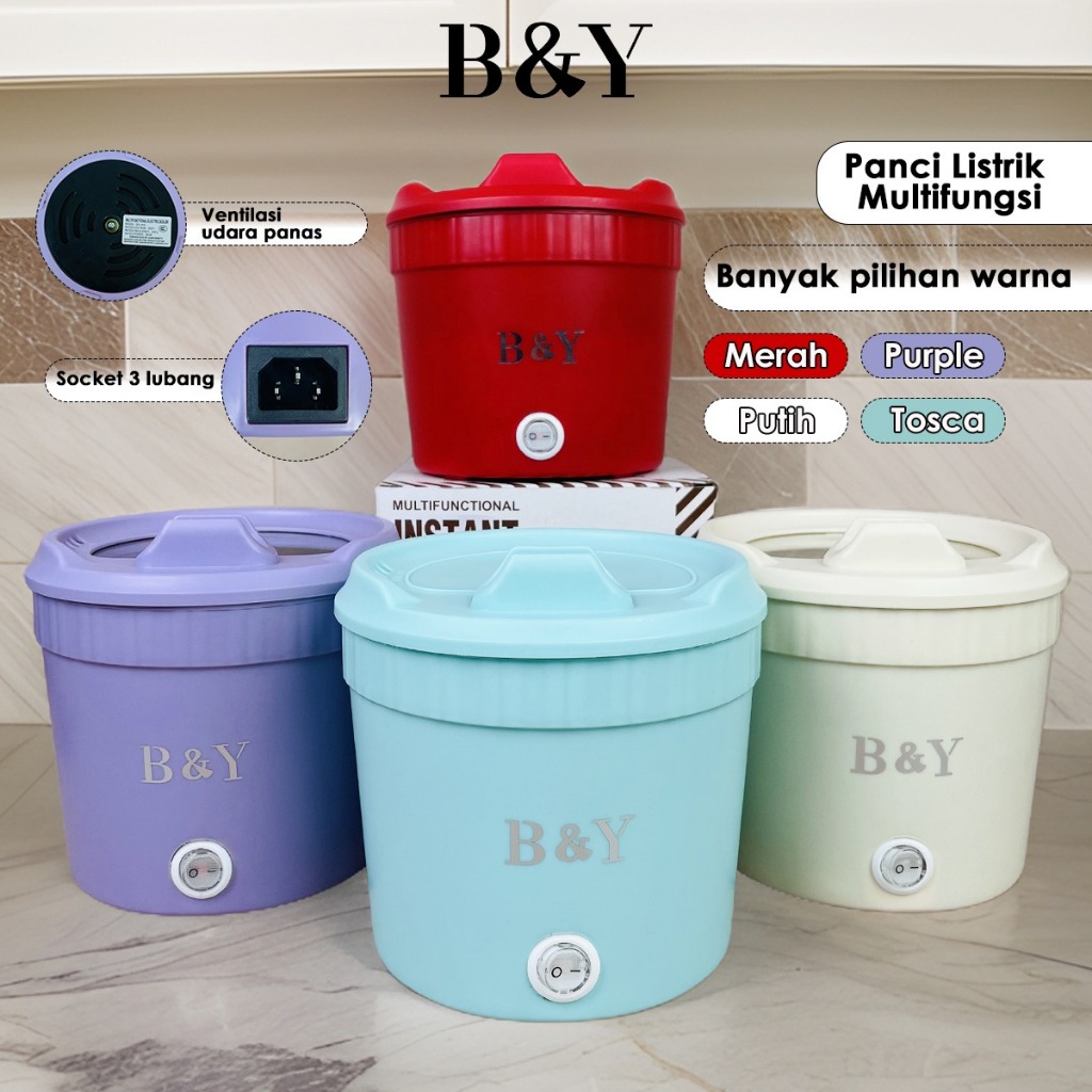 Jual Rice Cooker mini / Panci Listrik Serbaguna bahan Teflon dan ...