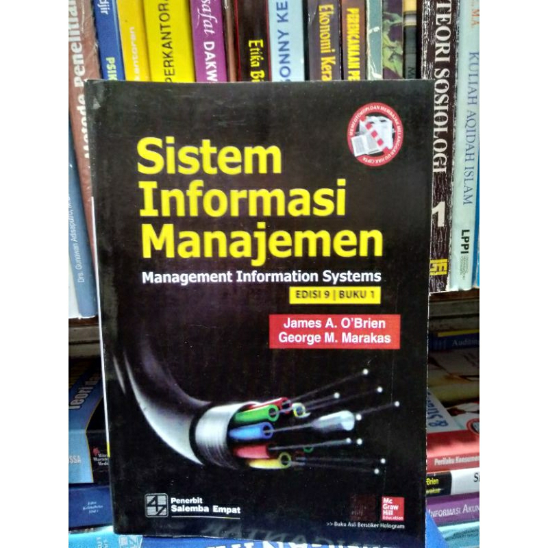 Jual Sistem Informasi Manajemen Edisi 9 Buku 1 by James Obrien | Shopee ...