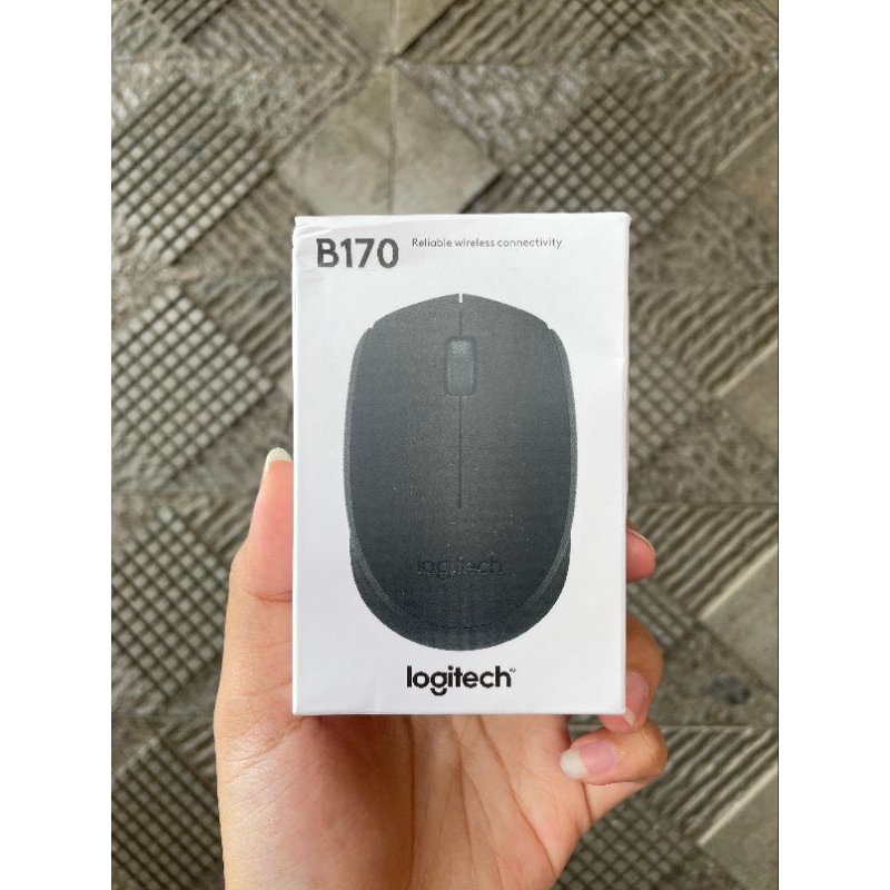 Jual Logitech B170 Wireless Mouse - Hitam | Shopee Indonesia