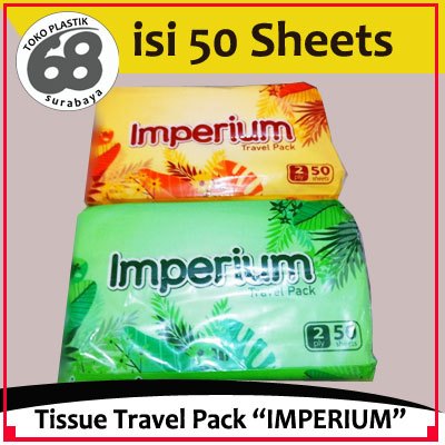 IMPERIUM Travel Pack Tissue 50 Sheets