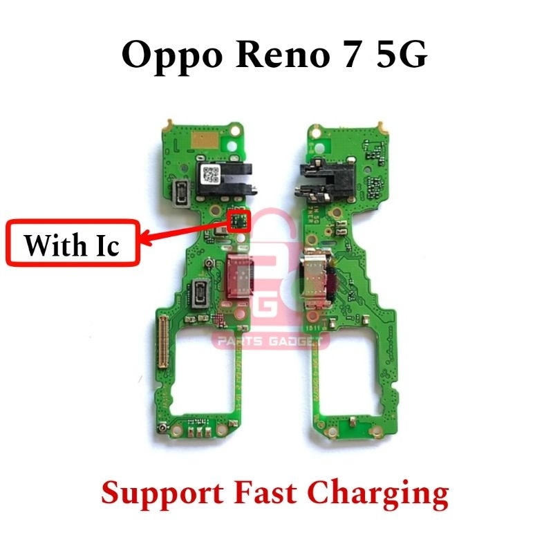 Jual Konektor Charger Oppo Reno 7 5g With Ic Pcb Board Papan Cas Mic Shopee Indonesia