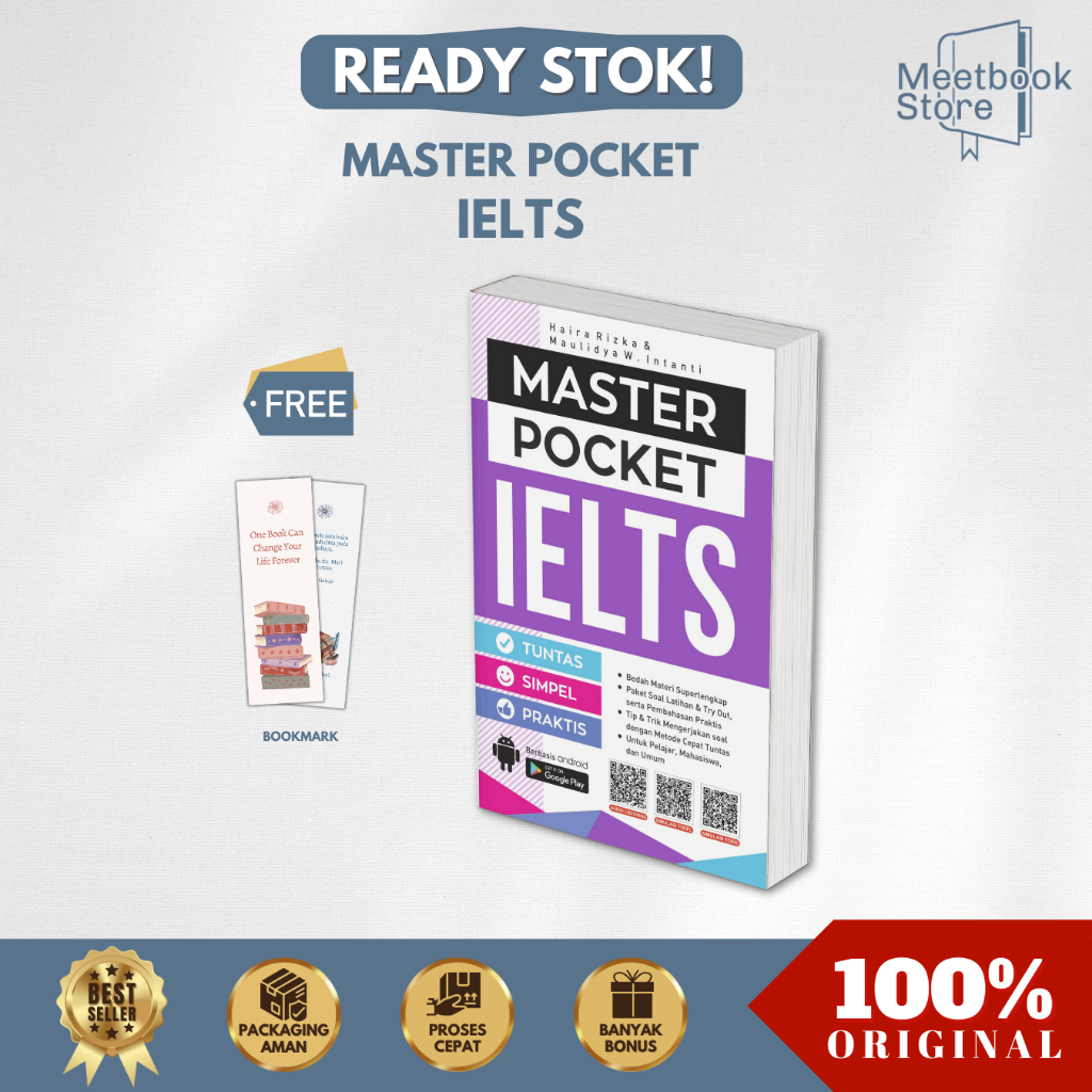 Jual Buku IELTS : MASTER POCKET IELTS | Shopee Indonesia