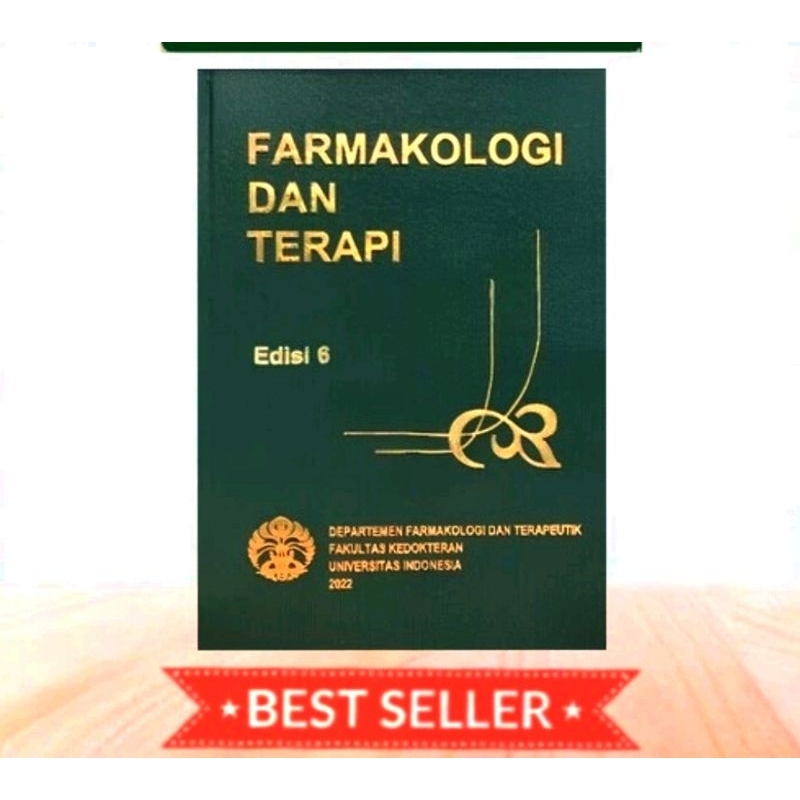 Jual Buku, FARMAKOLOGI Dan TERAPI EDISI 6. FKUI | Shopee Indonesia