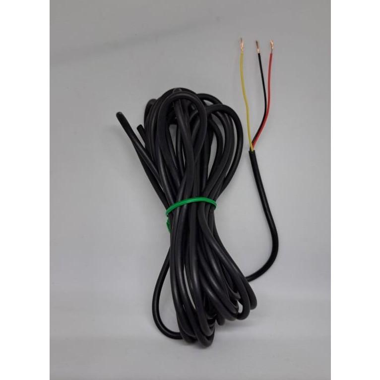 Jual Kabel AWG 24 tiga Jalur selosong hitam | Shopee Indonesia
