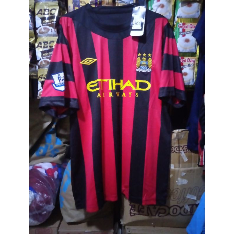 Jual Jersey retro M city away | Shopee Indonesia