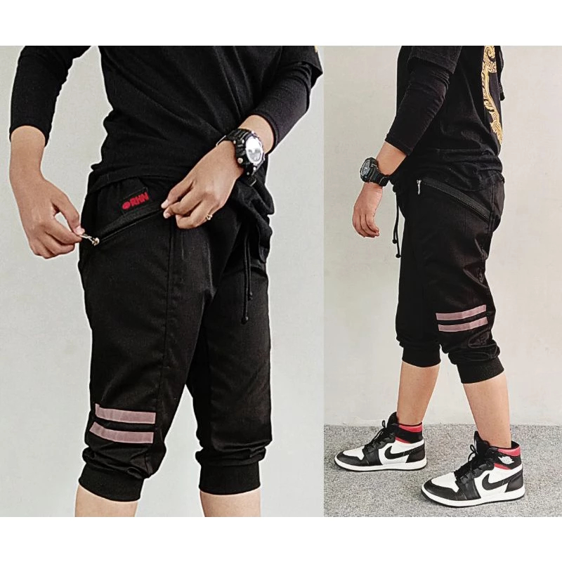 CELANA OLAHRAGA JOGGER PENDEK SPORT GYM SEPEDA JOGGING