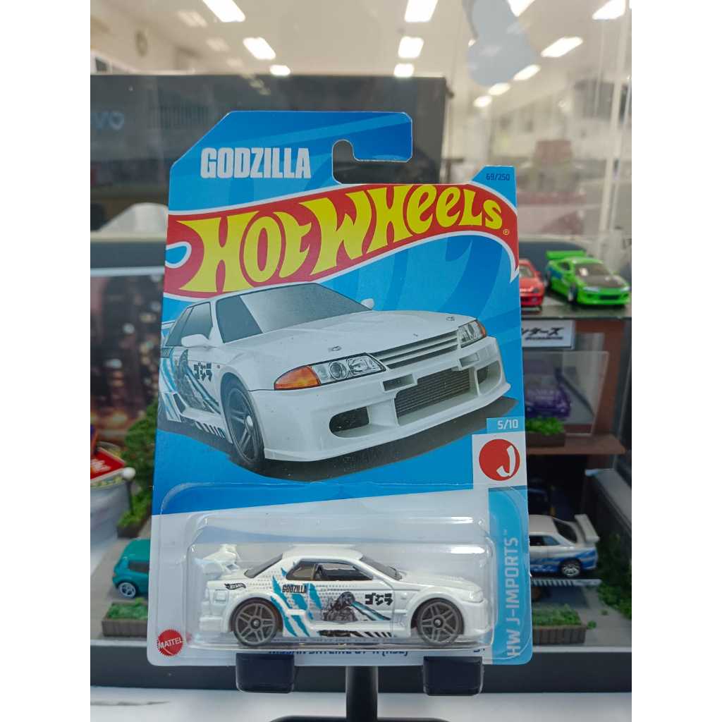 Jual Hot Wheels Reguler Nissan Skyline Gt R R Godzilla Shopee Indonesia