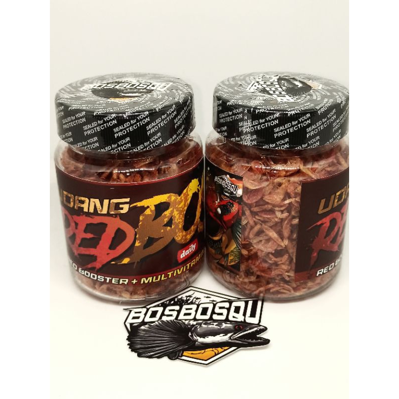 Jual Udang Red Bos Daily By Bos Bos Qu Pigmen Red dan Yellow | Shopee ...