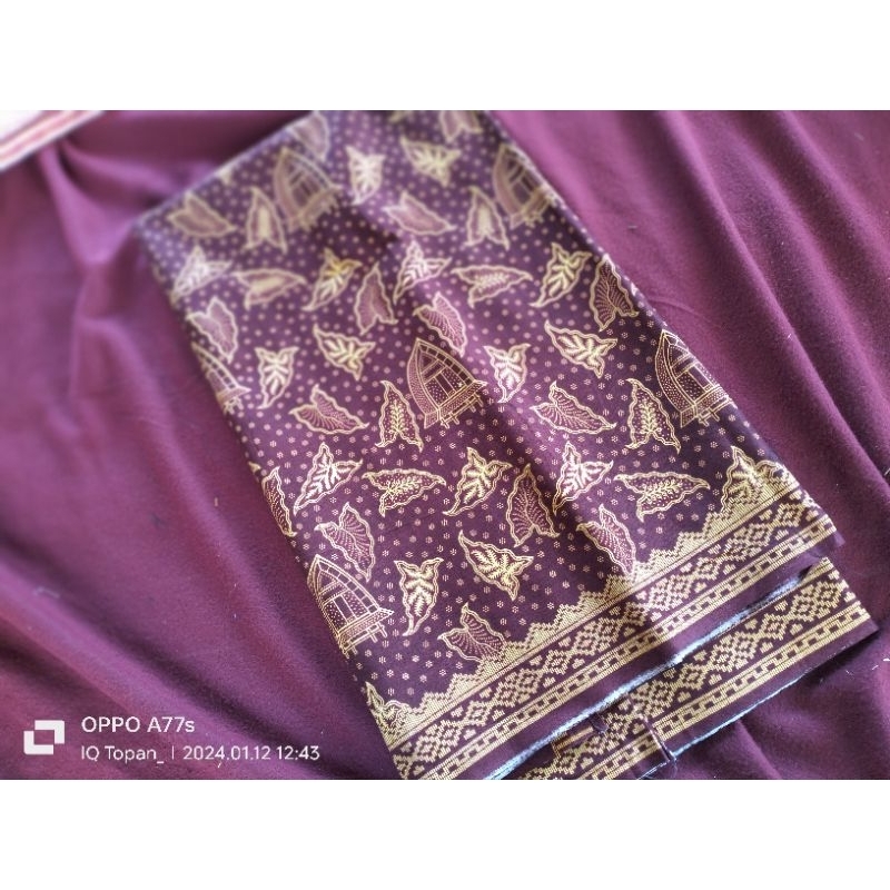 Jual BATIK SASAMBO MOTIF LUMBUNG PADI. | Shopee Indonesia