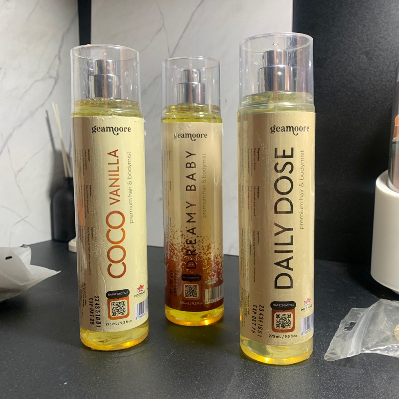 Jual 𝗕𝗘𝗔𝗨𝗧𝗜𝗘𝗦 - [BPOM] Parfum Gentong | Geamoore Body Mist Parfum ...