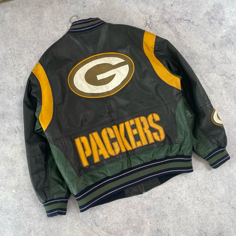 Jual Varsity Leather GreenBay Packers Second Bekas NFL Starter | Shopee ...