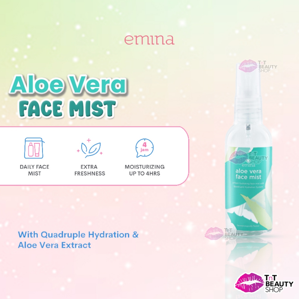 Jual Emina Aloe Vera Face Mist 60ml Shopee Indonesia