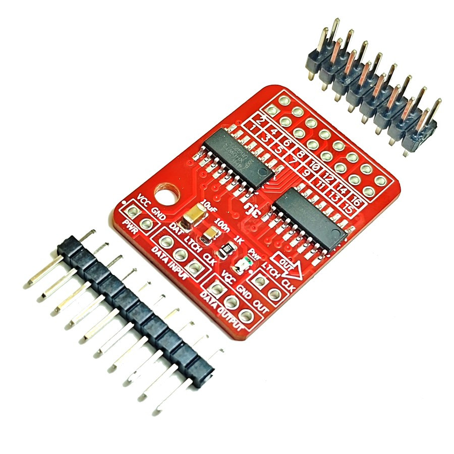 Jual Module Shift Register 16 Ch Output Multiplexer 74HC595 GPIO ...