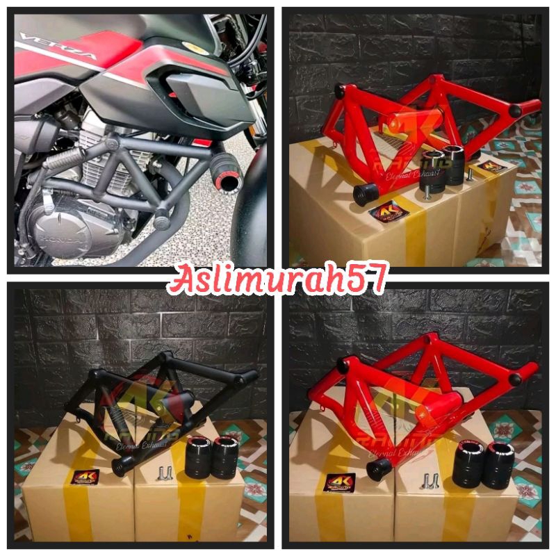 Jual CRASHBAR HONDA CB150 VERZA TUBULAR HONDA VERZA AKSESORIS BODY ...
