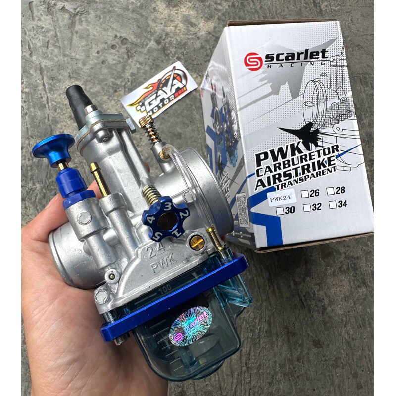 Jual ( ORIGINAL ) Carbu Carburetor Karbulator PWK Airstrike 24 26 28 30 ...