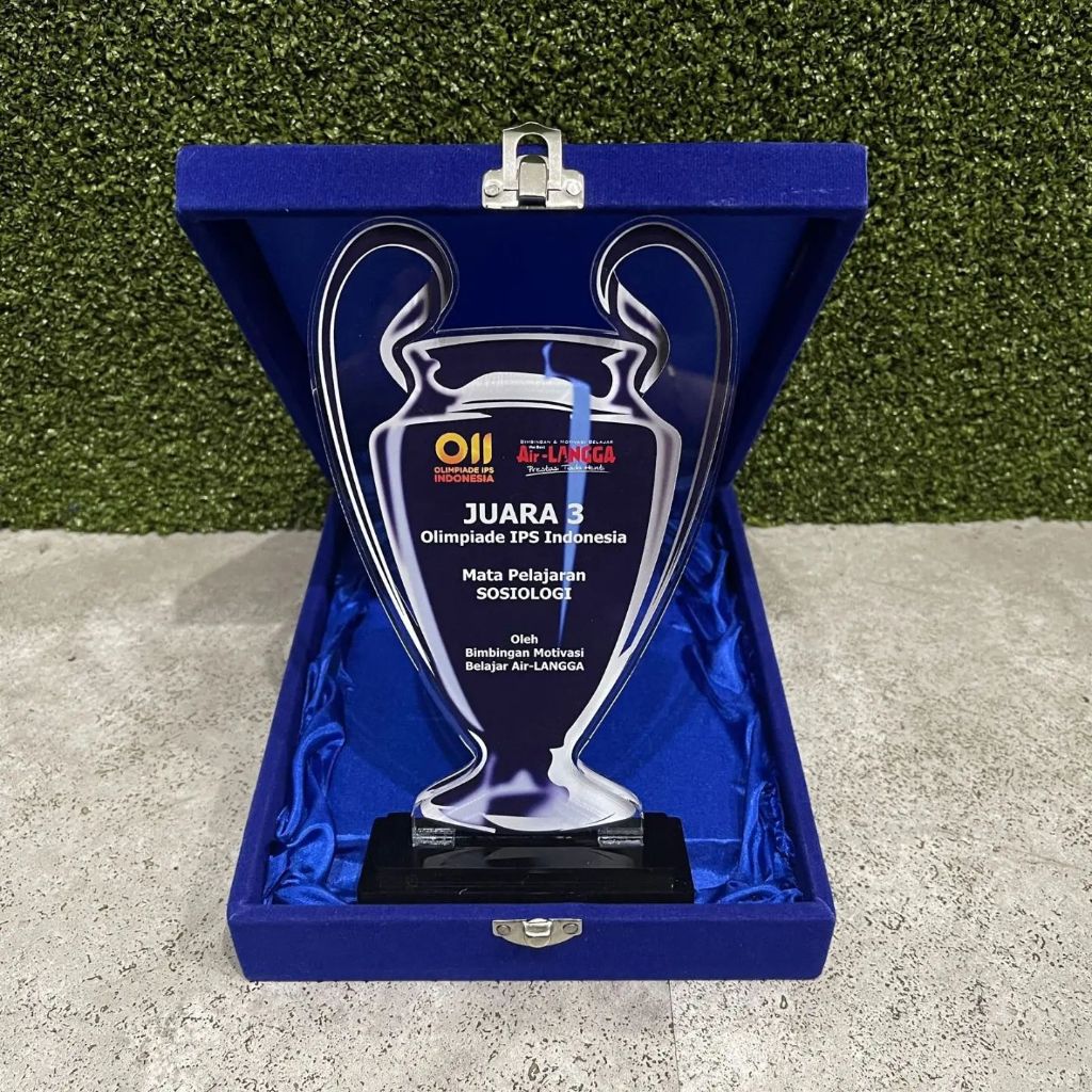 Jual CETAK PLAKAT AKRILIK TROPHY OLIMPIADE ACRYLIC WISUDA TROPHY ...